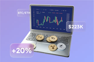 AI automated trading system technology visualization on test dev logs